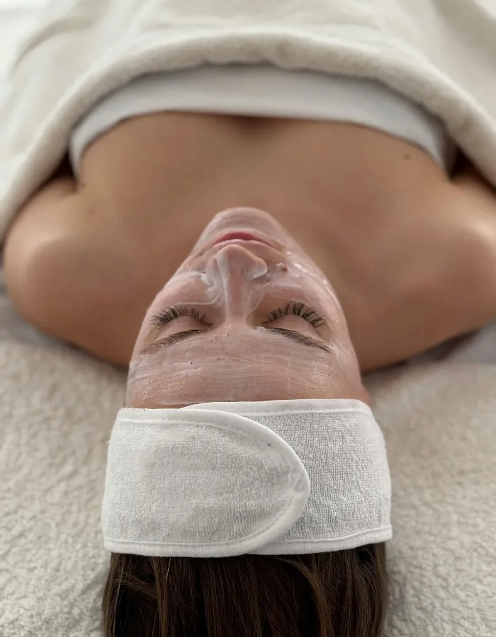 carboxy femme allongé institut